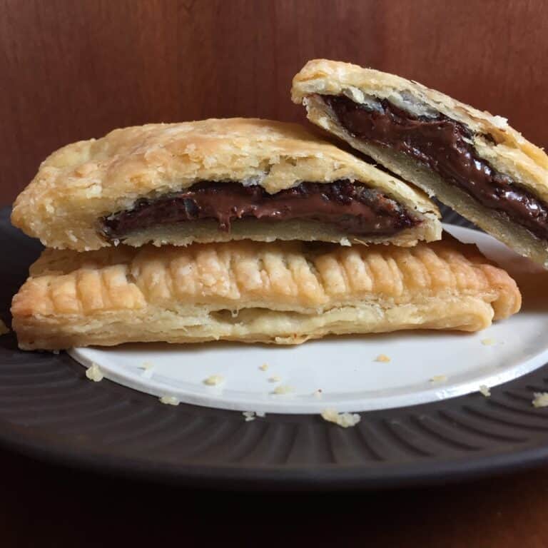 Homemade Nutella Pop Tarts