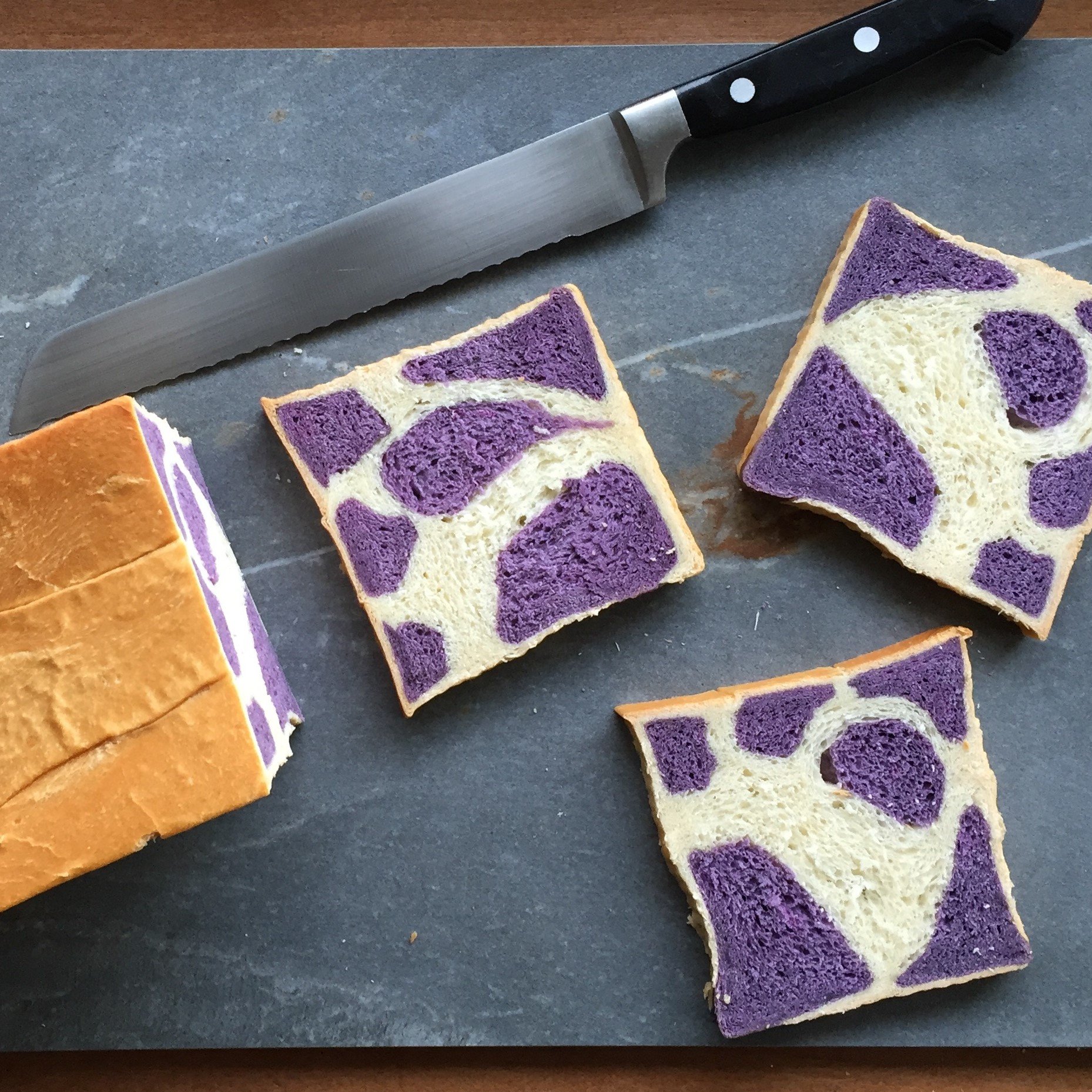 Purple Cow Milk Bread Recipe